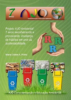 Capa do livro Projeto AJO Ambiental 7 anos.
