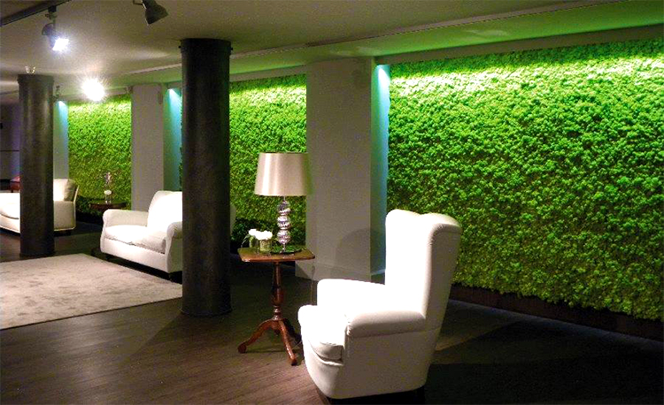 moss-wall