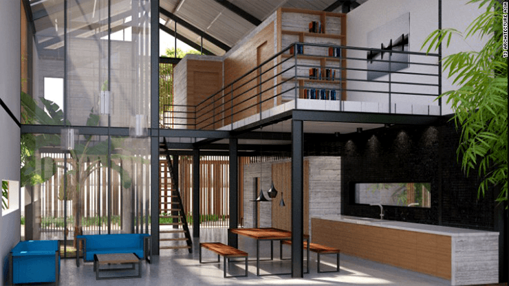 green-industrial-house-vietna