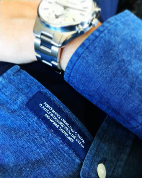 Camisa é produzida com plástico retirado do Mar Mediterrâneo