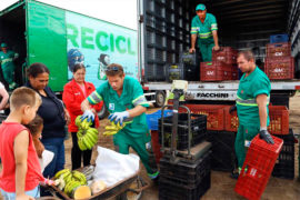 Basura reciclable puede ser canjeada por alimentos