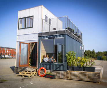 Vila de estudantes é construída com contêineres na Dinamarca
