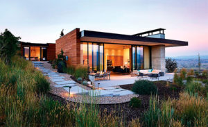 Casa nas montanhas em Utah obtém certificação LEED Gold